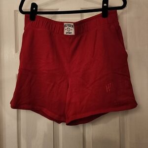 Tommy Hilfigrr Red Drawstring Sport Shorts